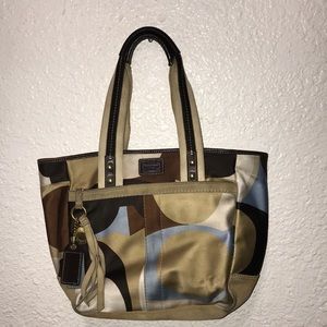 Vintage Coach tote bag